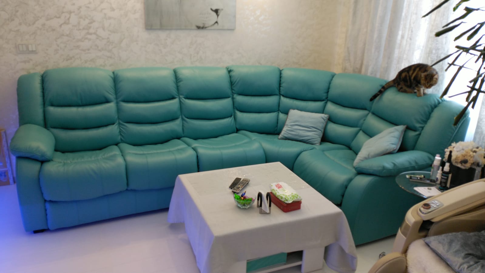 Перетяжка дивана на дому. Мещовск